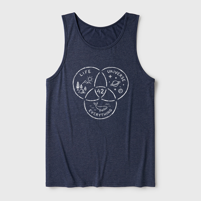 Life, the Universe & Everything Ultra Soft Heather Tank