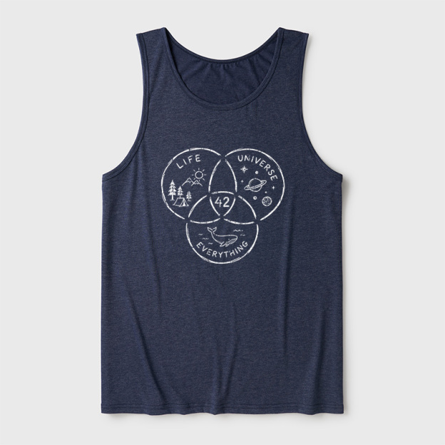 Life, the Universe & Everything Ultra Soft Heather Tank