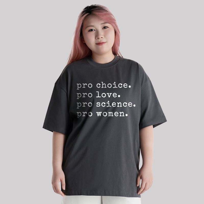 Pro Choice Unisex Oversized T-shirt