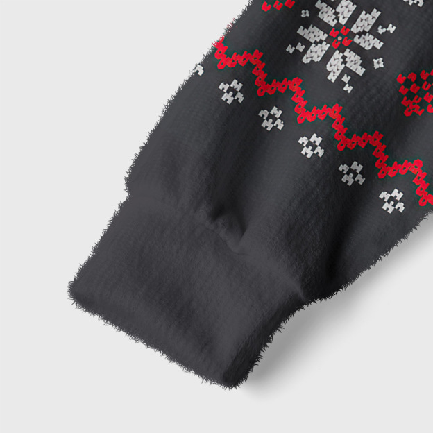 Xenomorph Jacquard Geek Shawl Collar Cardigan
