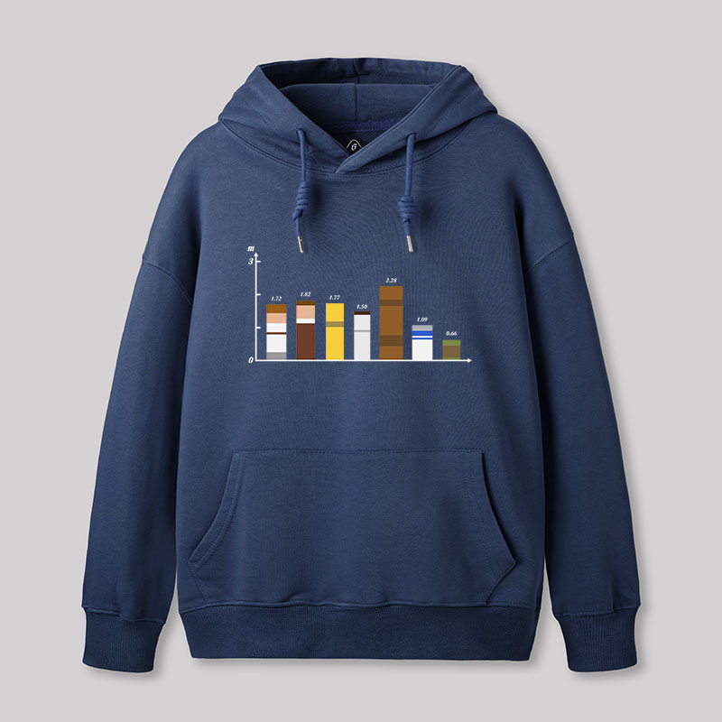 Height Wars Geek Hoodie