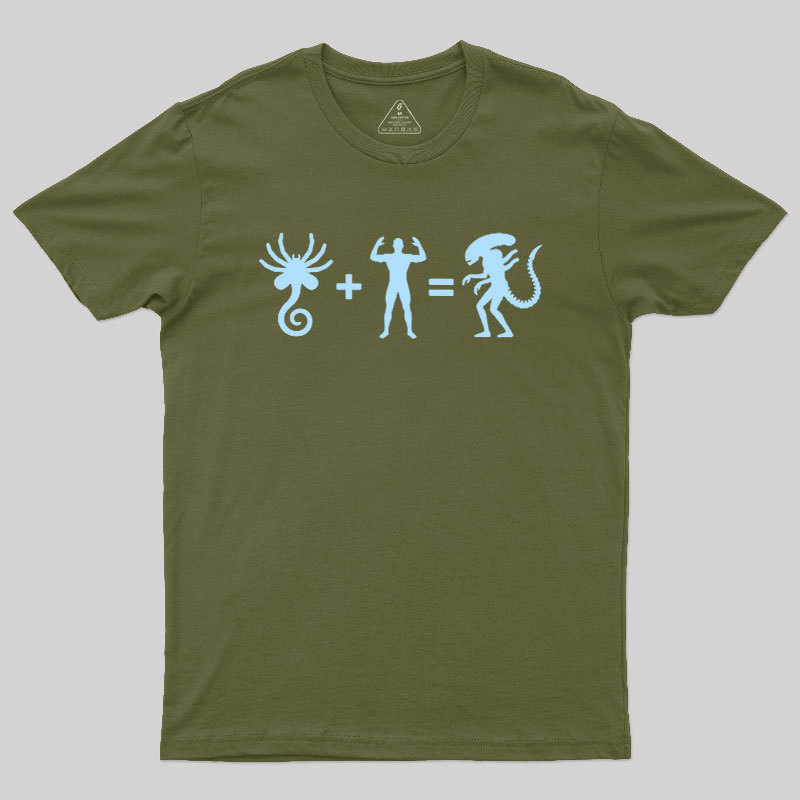 The Recipe For A Xenomorph Geek T-Shirt
