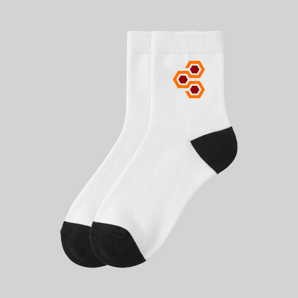 Overlook Hex Geek Cotton Daily Socks