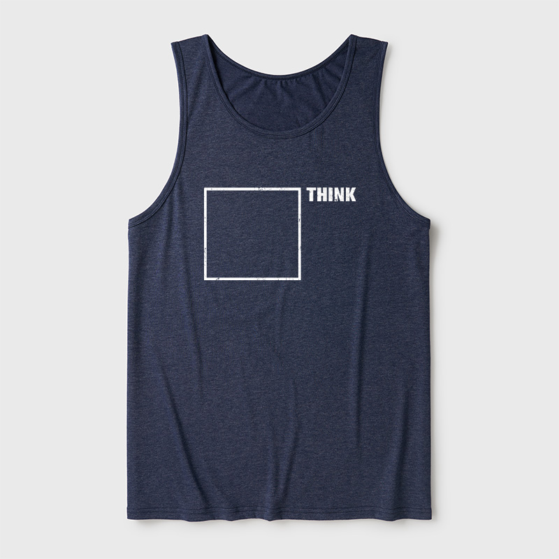 Think Outside the Box Ultra Soft Heather Tank