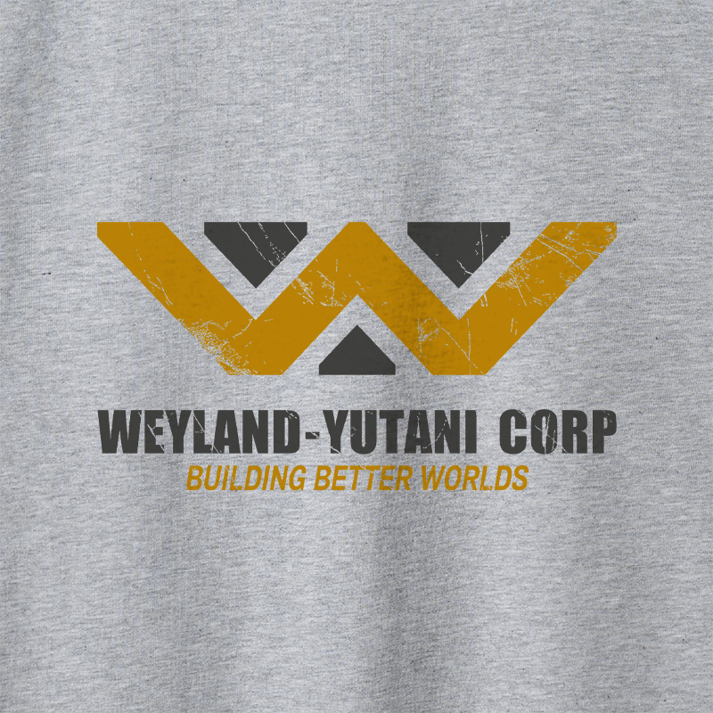 Weyland yutani Corp Geek Retro Raglan Long-Sleeve Tee