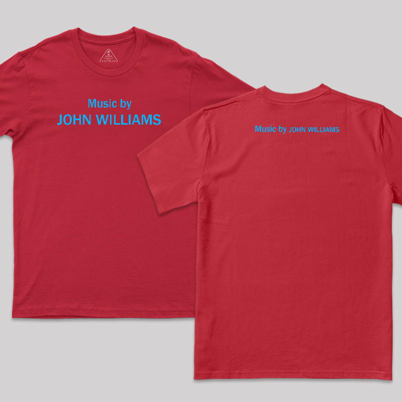 Music by John Williams Geek T-Shirt Geek T-Shirt