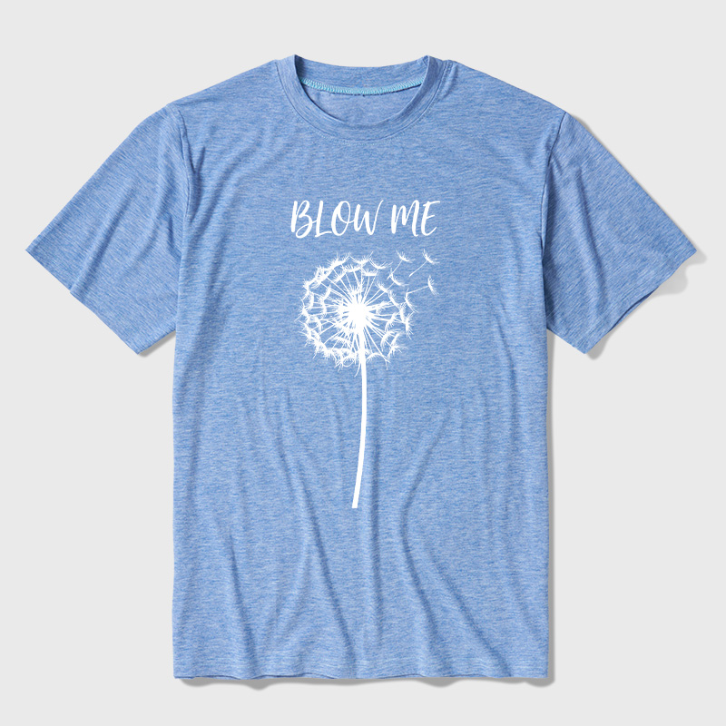 Dandelion Joke Ultra Soft Heather Tee