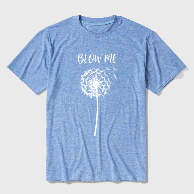 Dandelion Joke Ultra Soft Heather Tee