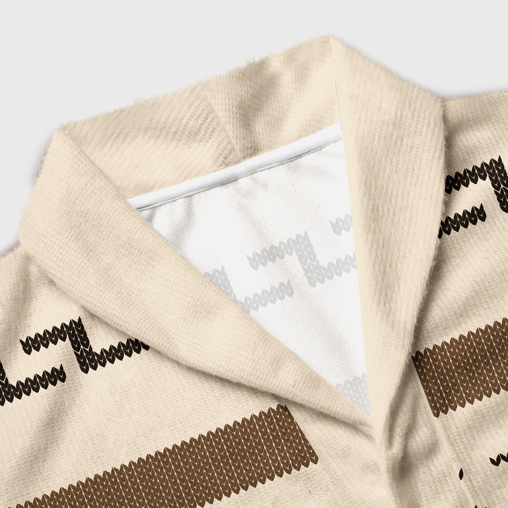 The Dude Classic Lebowski Geek Shawl Collar Cardigan