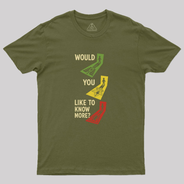 Would You Like To Know More Geek T-Shirt