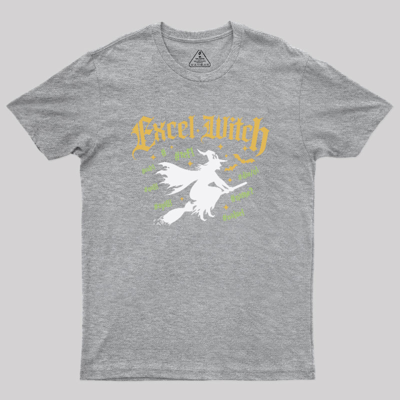 Excel Wizard Geek T-Shirt