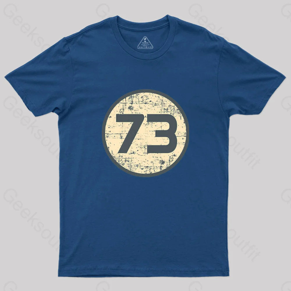 73 Geek T-Shirt Navy / S