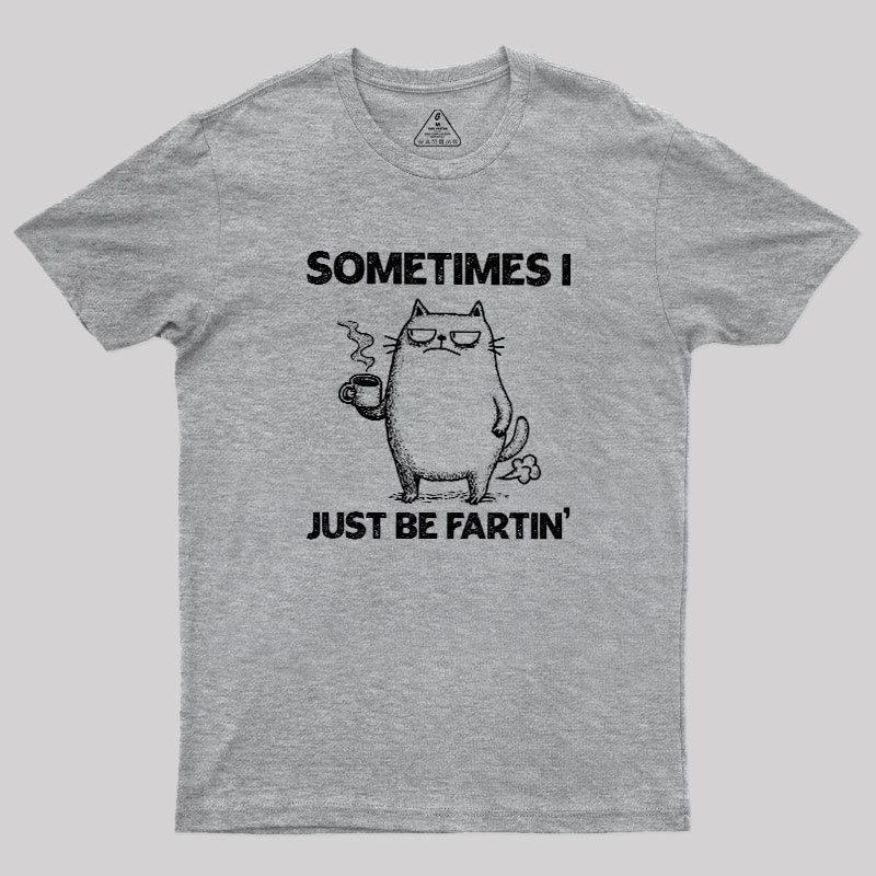 Fartin' Cat Chronicles Geek T-Shirt