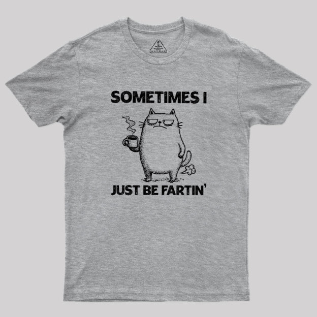Fartin' Cat Chronicles Geek T-Shirt