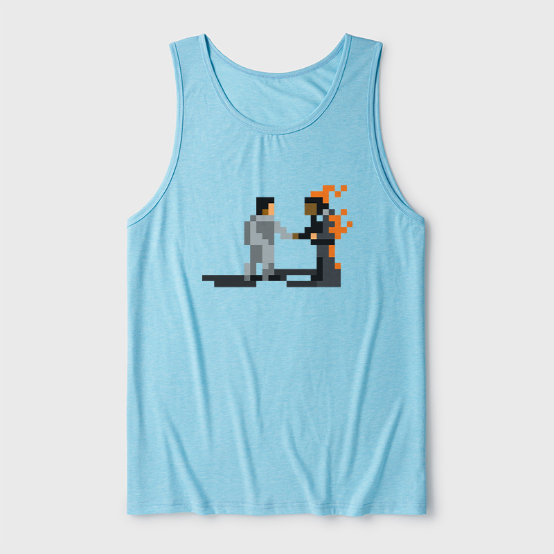 Wish You Were Here Ultra Soft Heather Tank