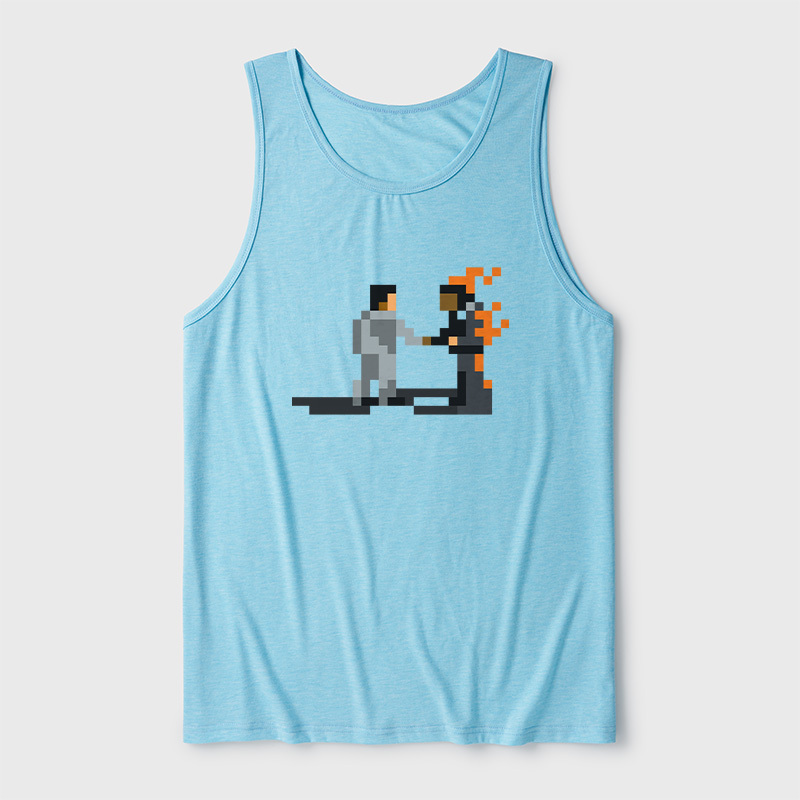 Wish You Were Here Ultra Soft Heather Tank