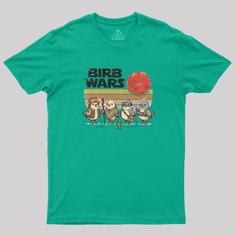 Bird War Geek T-Shirt