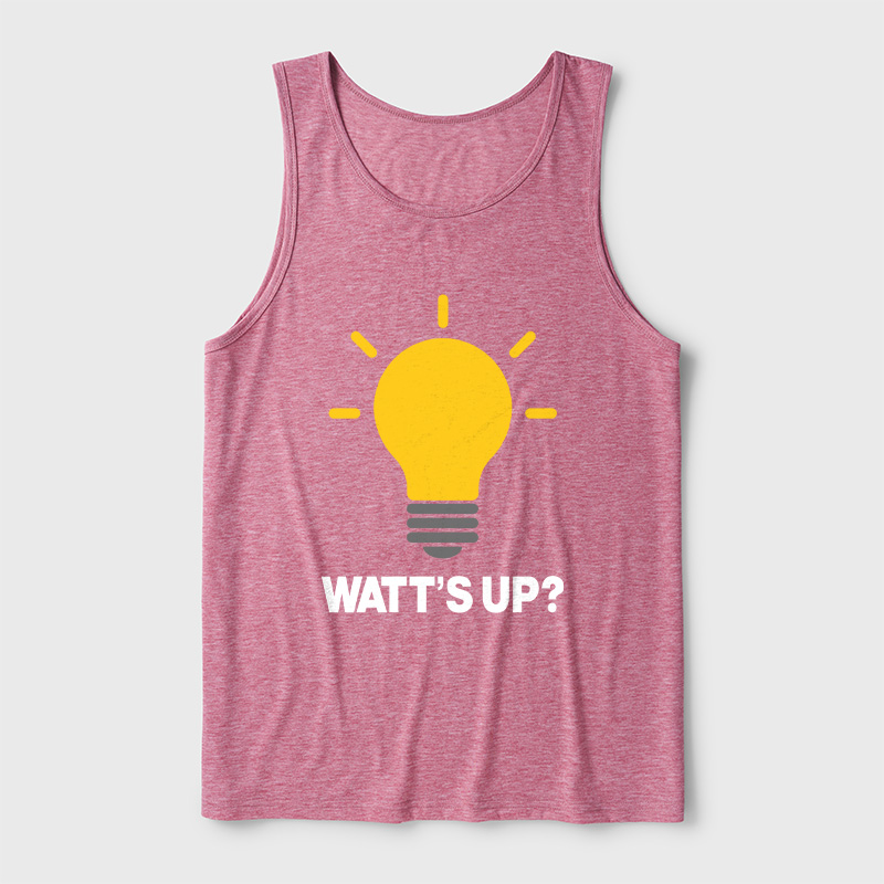 Watt's Up Ultra Soft Heather Tank
