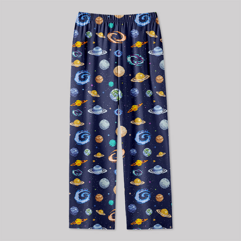Pixel Galaxy Geek Loungewear Pants