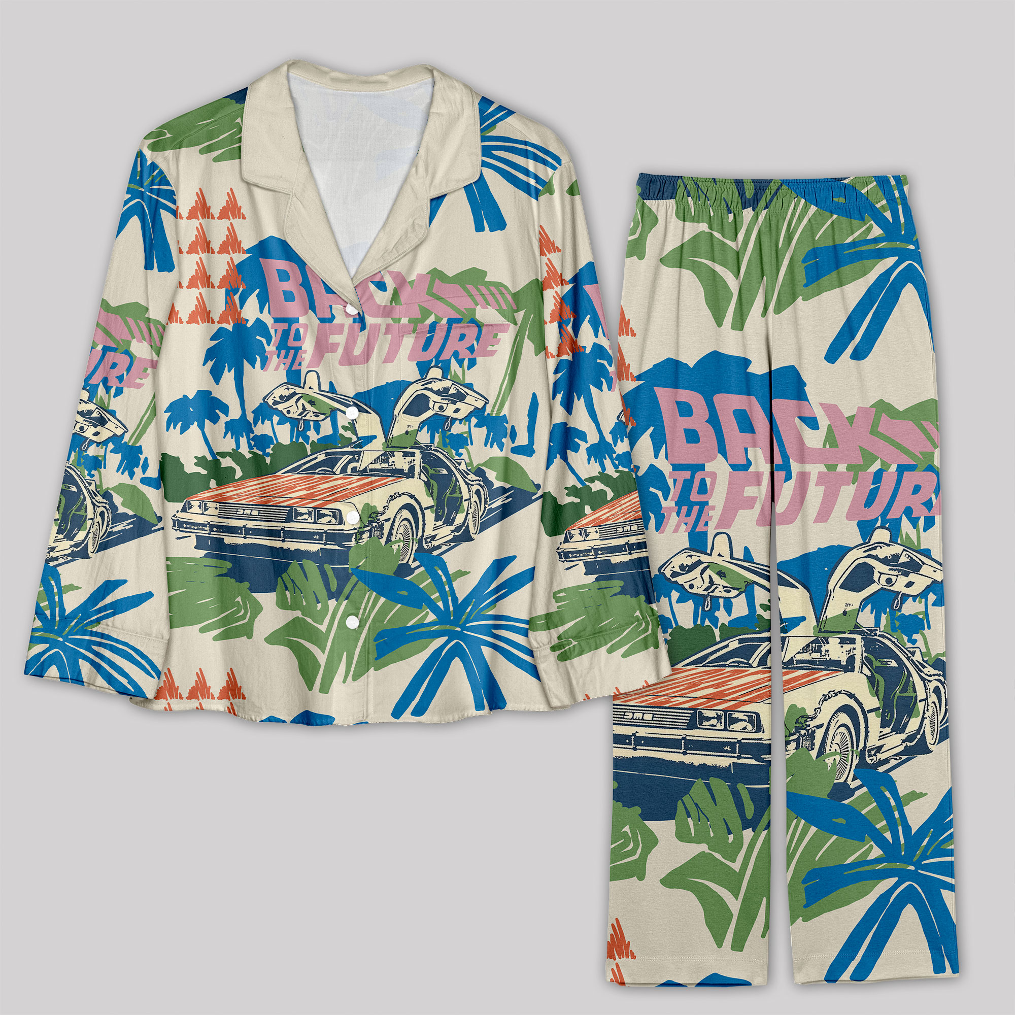 Back To The Future Pajama Sets