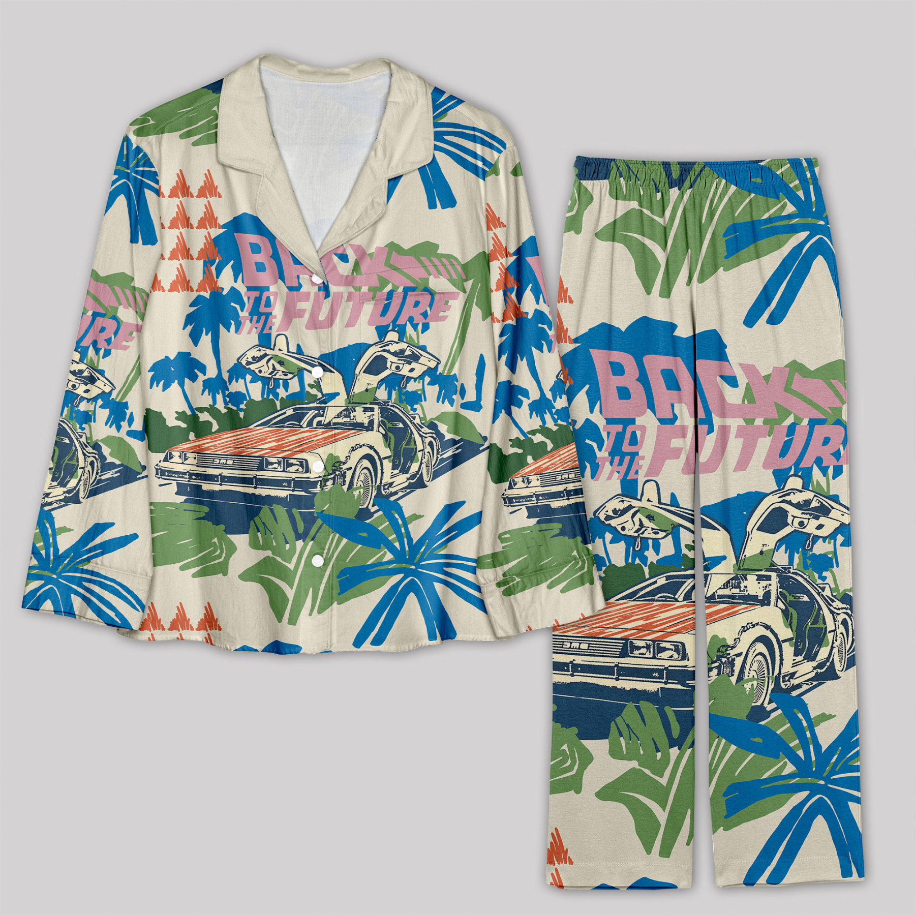 Geeksoutfit Back To The Future Pajama Sets for Sale