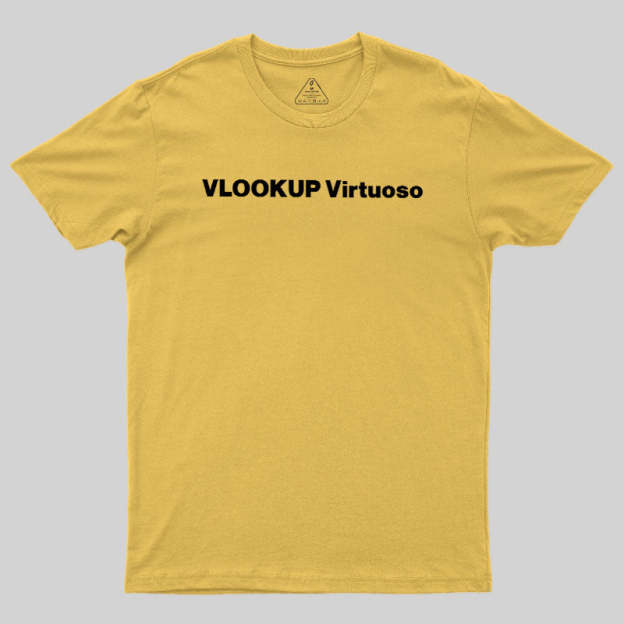 VLOOKUP Virtuoso Geek T-Shirt