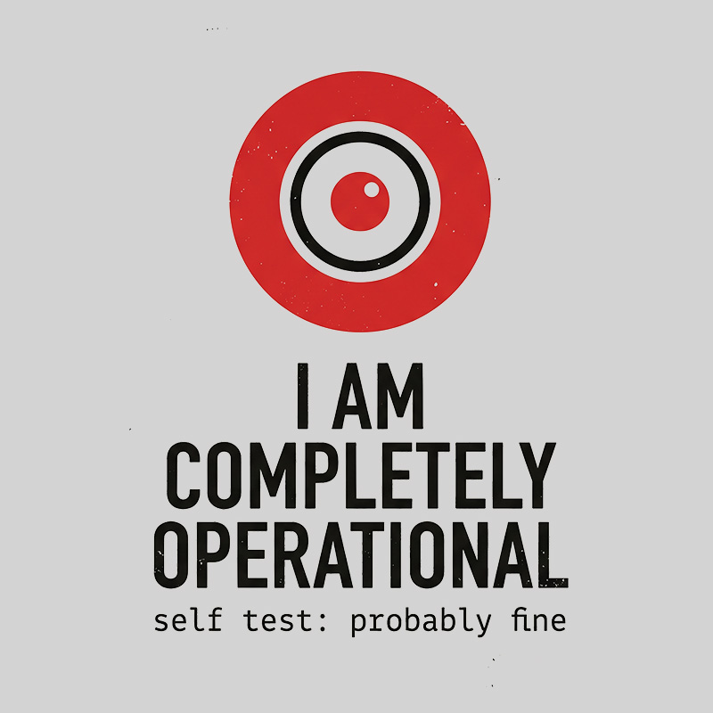 I Am Completely Operational Geek T-Shirt