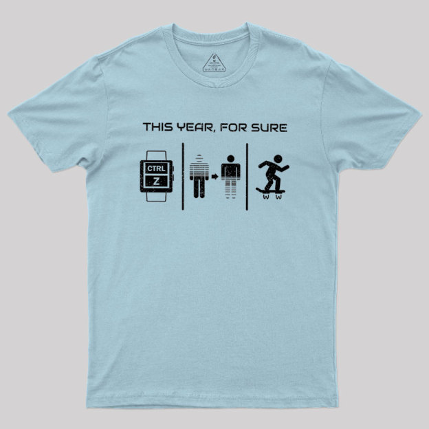 This Year For Sure Geek T-Shirt