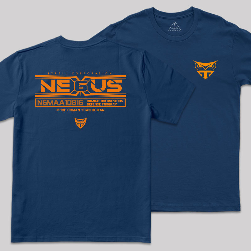 Tyrell Corp Front and Back Printing Geek T-Shirt