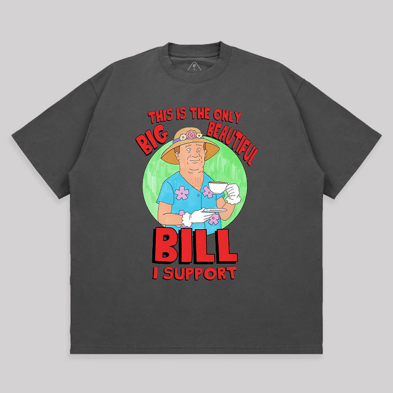 Beautiful Bill Unisex Oversized T-shirt