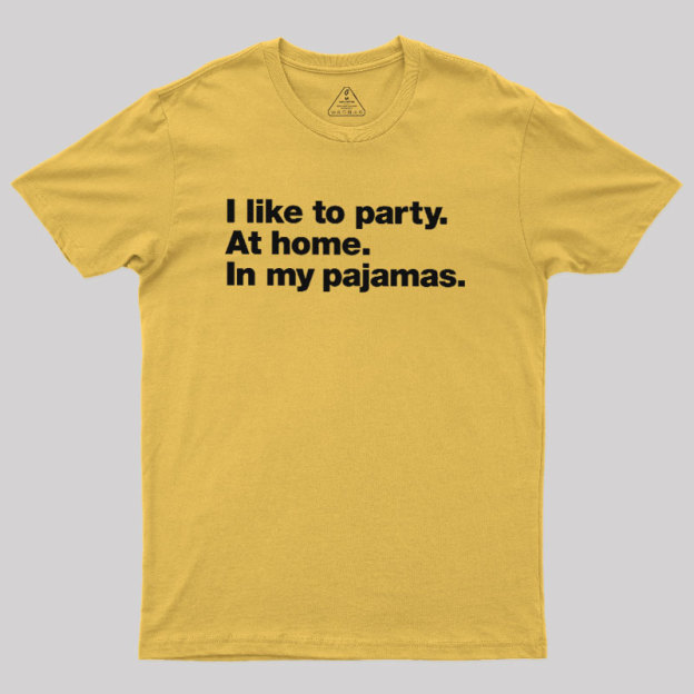 Like To Party Geek T-Shirt