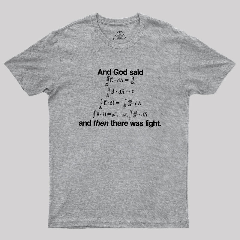 And God Said Geek T-Shirt