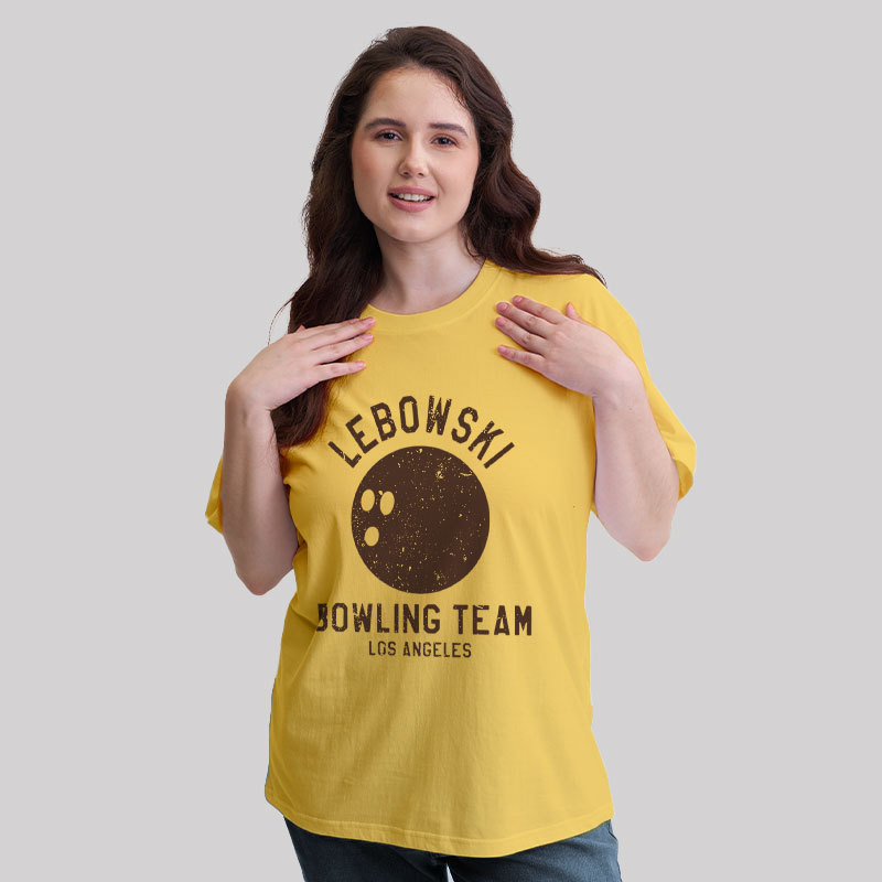 Lebowski Bowling Team Los Angeles Geek T-Shirt