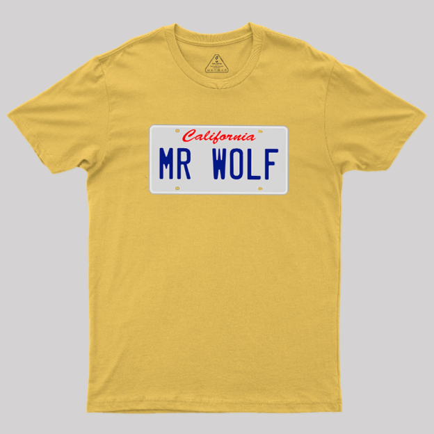 Mr. Wolf  Pulp Fiction Geek T-Shirt