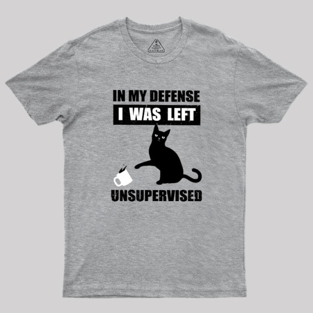 In My Defense I Was Left Geek T-Shirt
