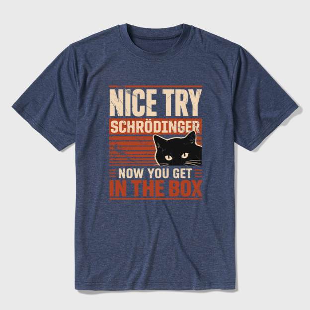 You Get Schrodinger's cat In The Box Ultra Soft Heather Tee