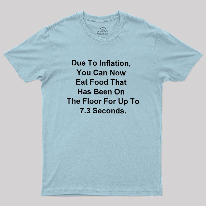 Due to Inflation Geek T-Shirt