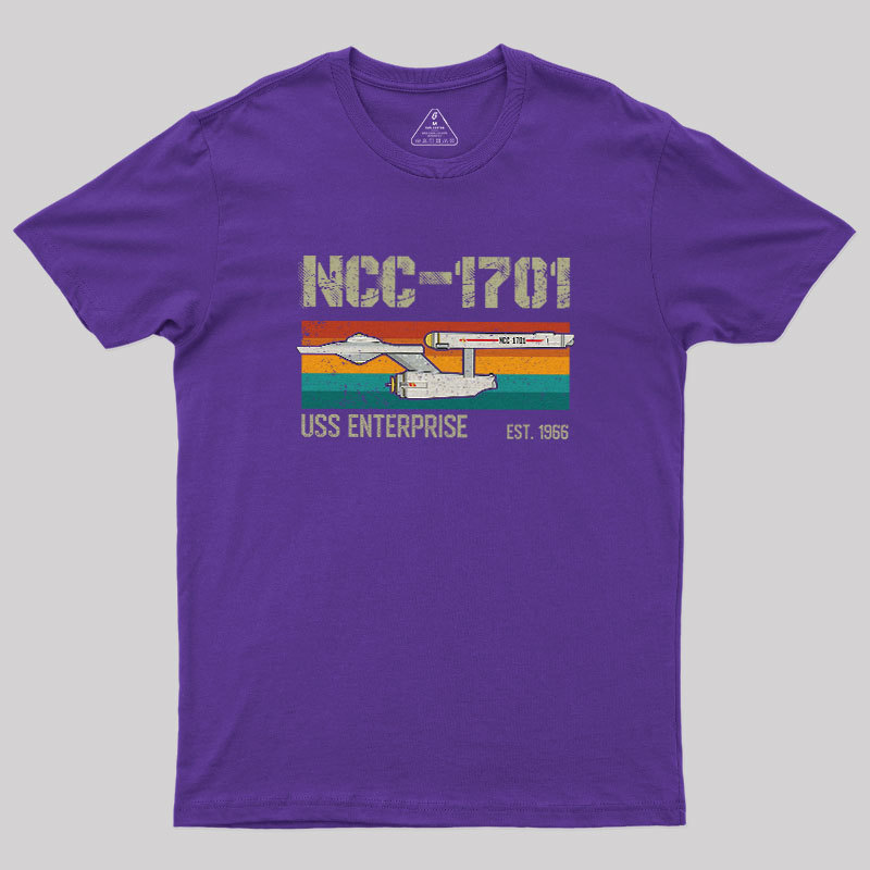 NCC-1701 USS ENTERPRISE Geek T-Shirt