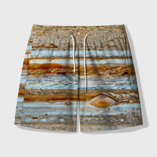 Jupiter Geek Hawaiian Swim Trunks