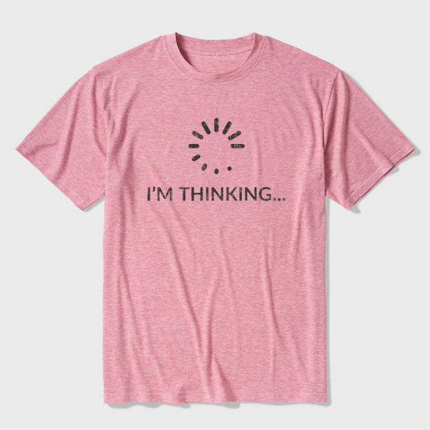 I'm Thinking Ultra Soft Heather Tee