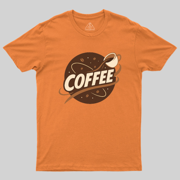 Coffee Lover Pouring Coffee Cup Geek T-Shirt