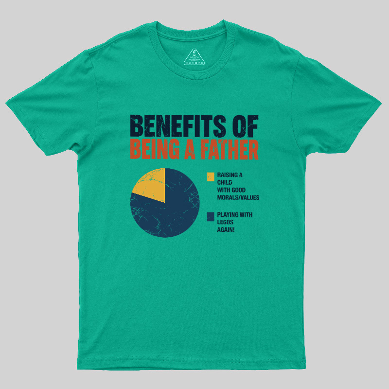 Benefits Of Being A Father Geek T-Shirt