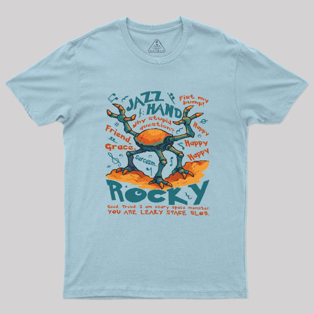 Rocky Jazz Hand Geek T-Shirt
