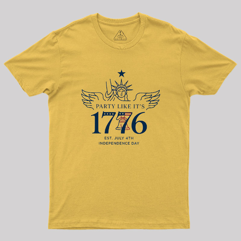Party Like It's 1776 Geek T-Shirt