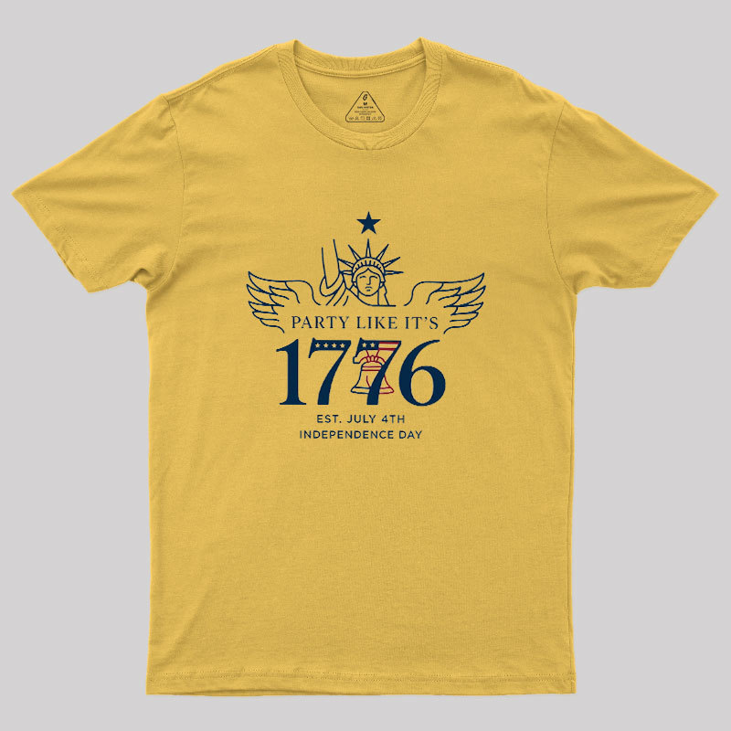 Party Like It's 1776 Geek T-Shirt