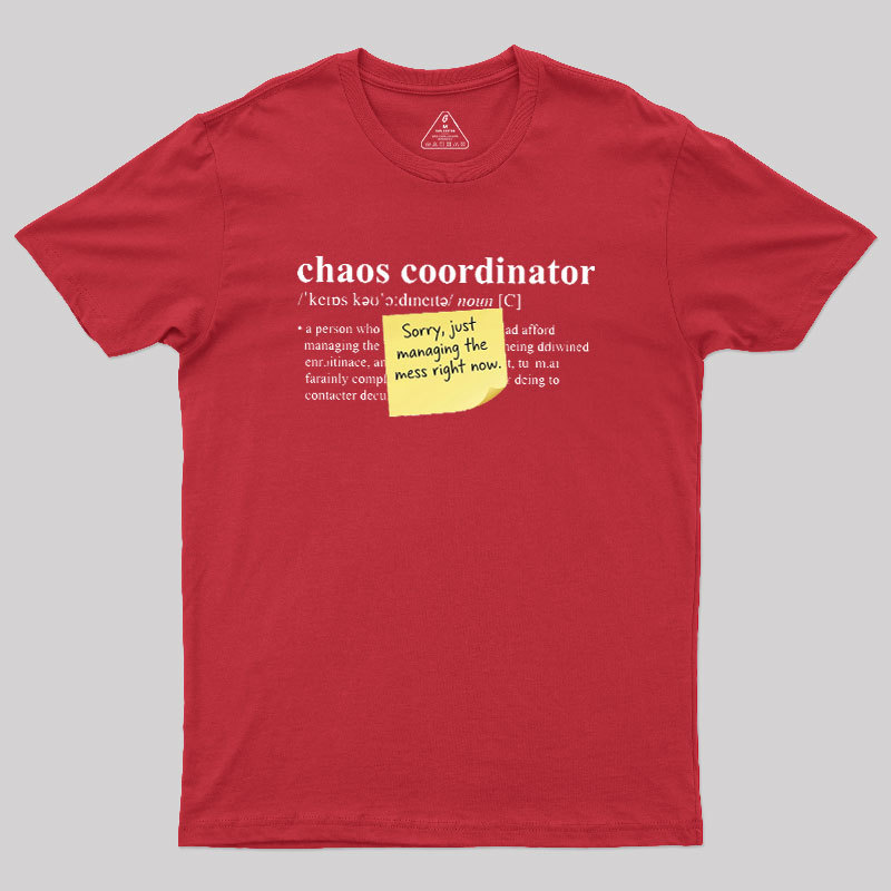 Master of ChaosGeek T-Shirt