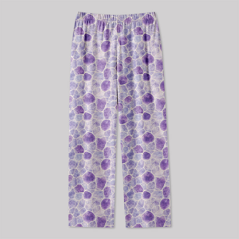 Cell Biology Purple Geek Loungewear Pants
