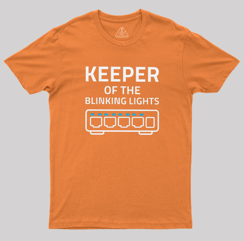 Keeper of the Blinking Lights Geek T-Shirt
