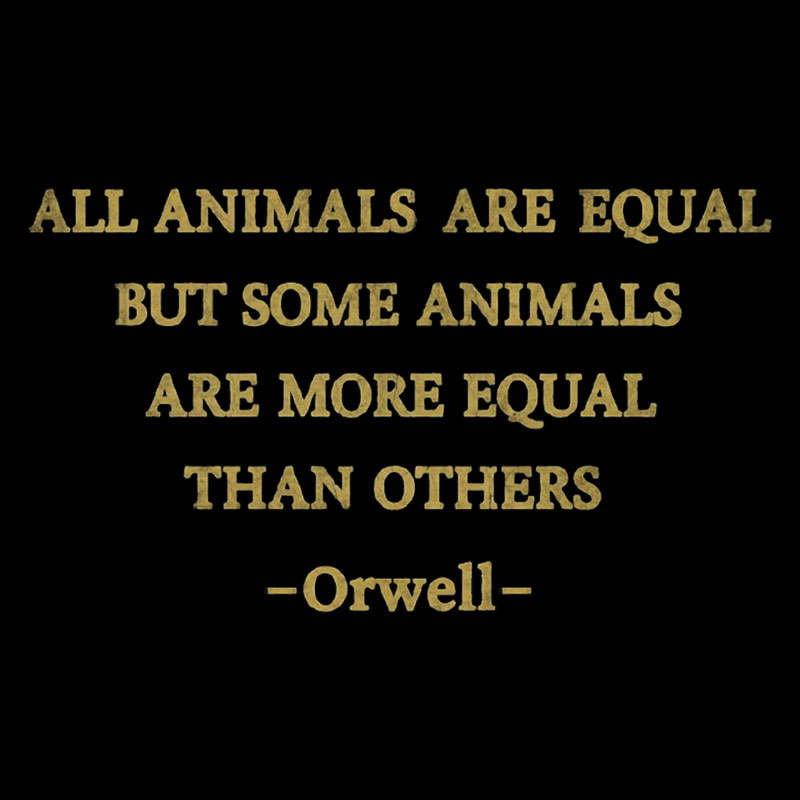 All Animals Are Equal Geek T-Shirt