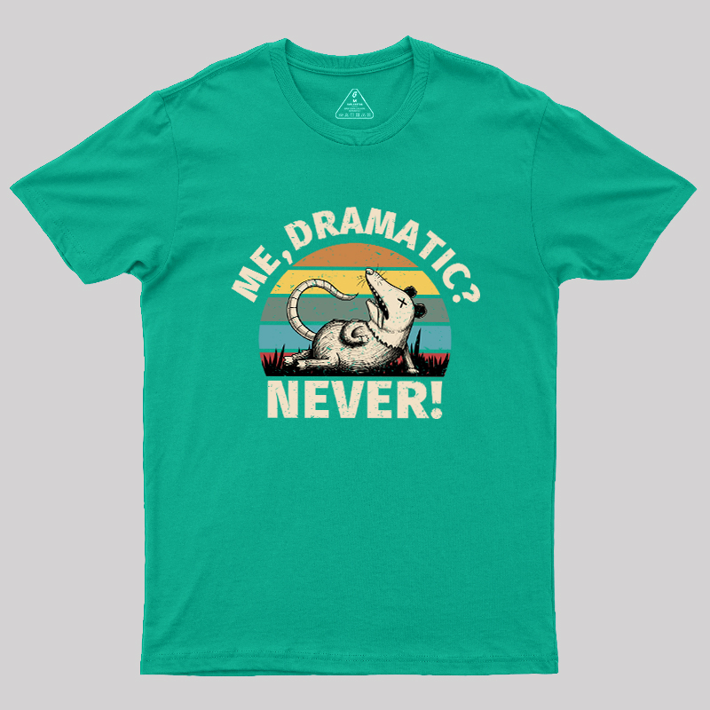 Dramatic Opossum Vibes Geek T-Shirt